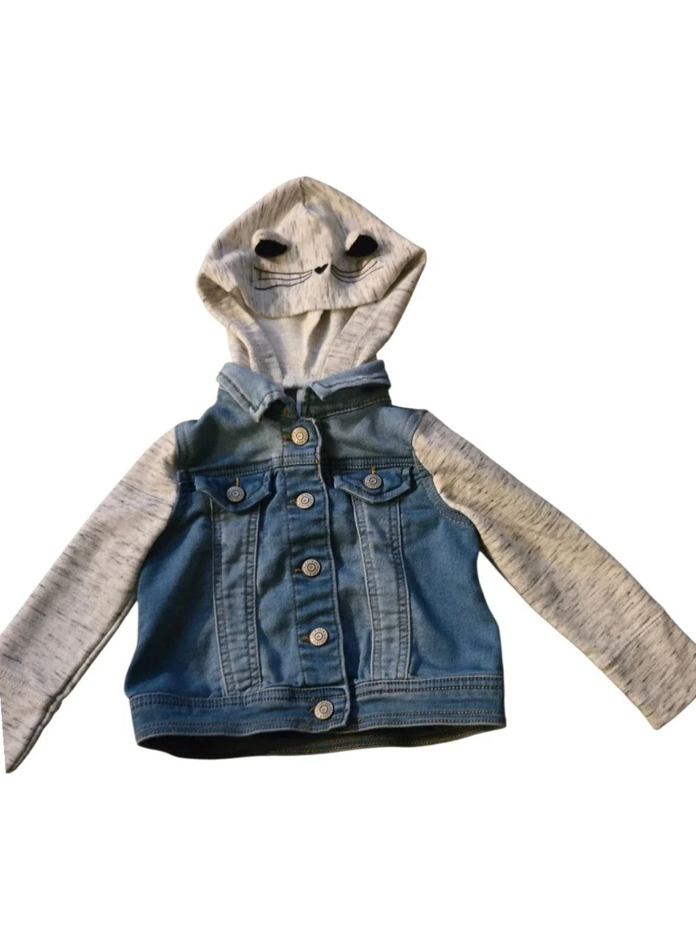 Cat and Jack 2T Girls Cat Jean Jacket